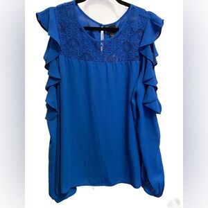 Worthington Open Shoulder Blouse
